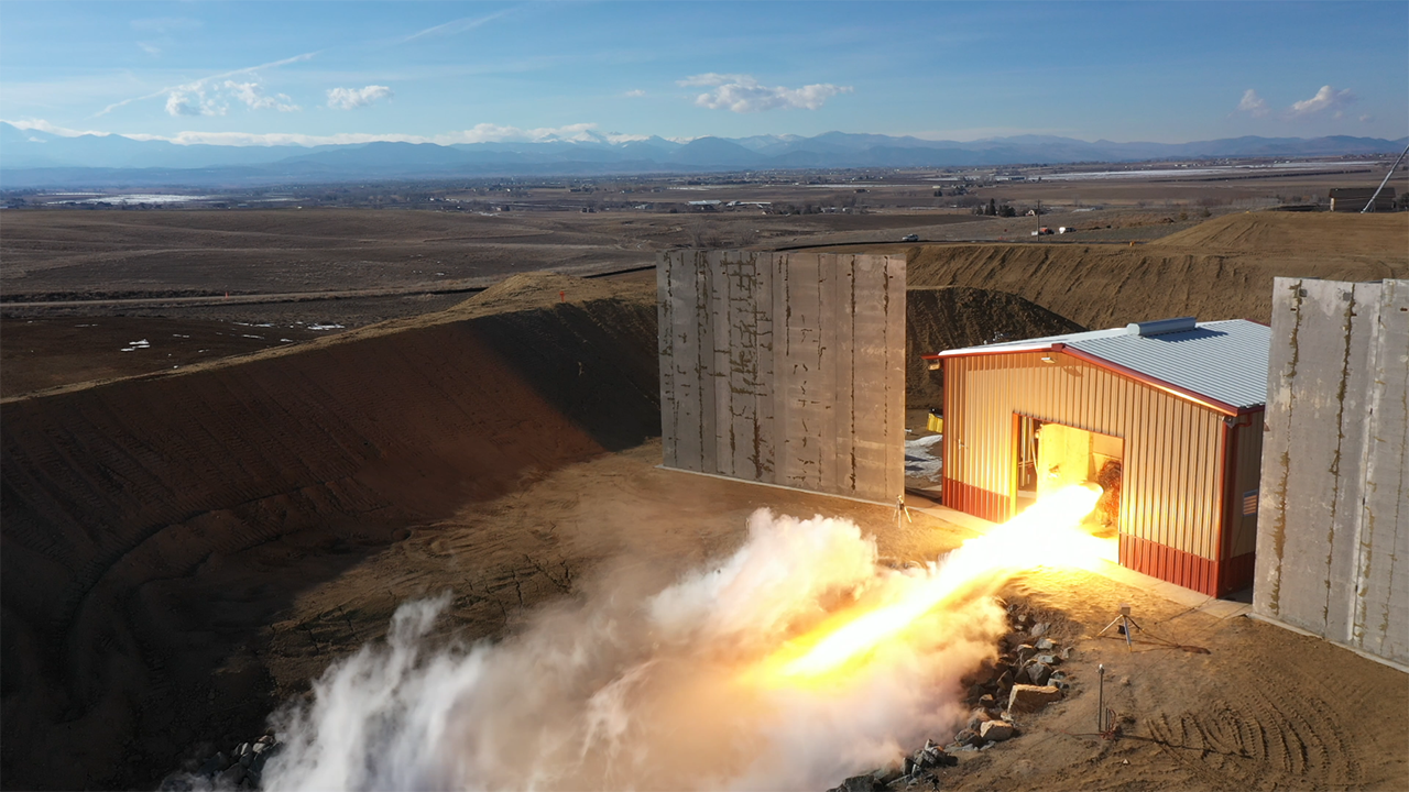 Ursa Major tests the Ripley engine at its headquarters in Berthoud, Colorado.