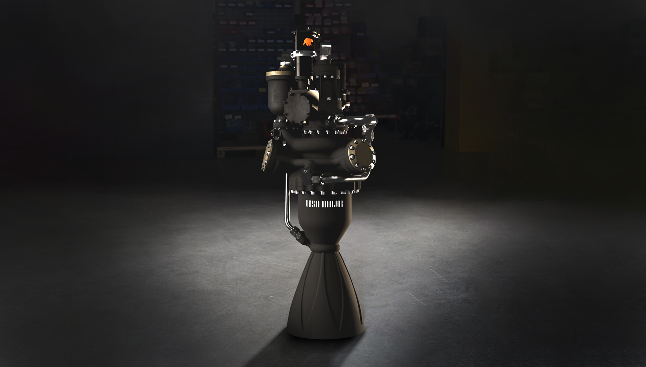 Draper, Ursa Major’s new storable liquid engine. 